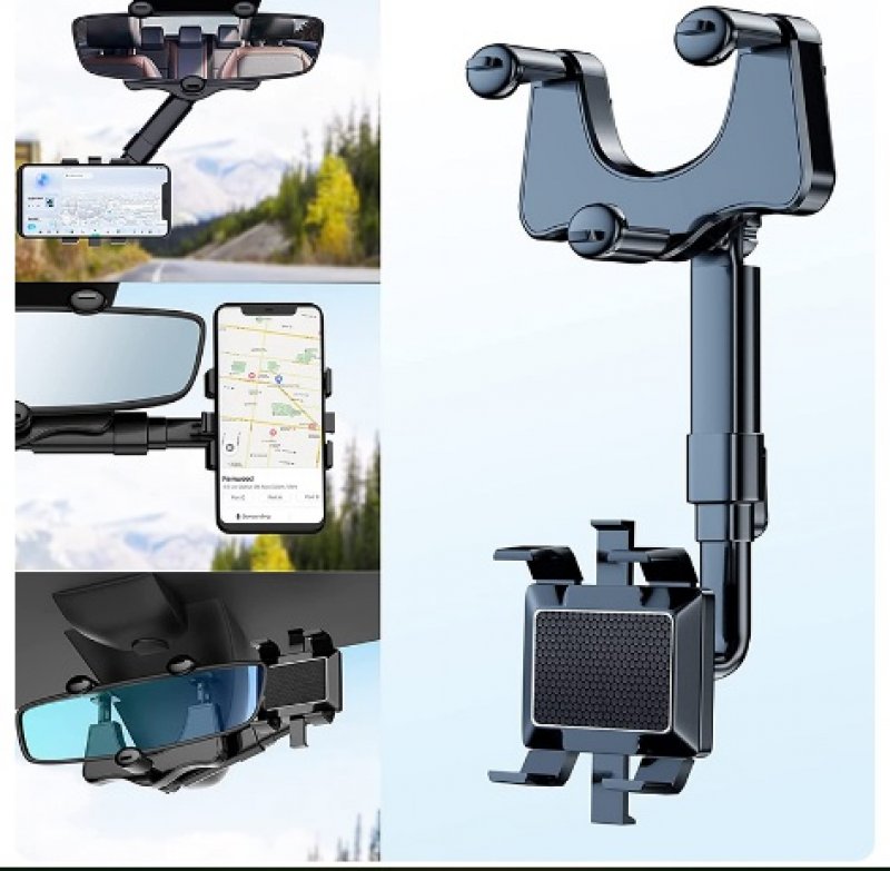 نگهدارنده موبایل 360 درجه ای آینه خودرو